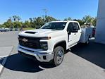 New 2024 Chevrolet Silverado 3500 Work Truck Crew Cab 4WD, 9' Warner Select Pro Service Truck for sale #241137 - photo 4