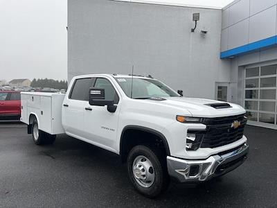 New 2025 Chevrolet Silverado 3500 Work Truck Crew Cab 4WD, 9' Reading Classic II Aluminum Service Truck for sale #250309 - photo 1