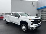 New 2025 Chevrolet Silverado 3500 Work Truck Crew Cab 4WD, 9' Reading Classic II Aluminum Service Truck for sale #250309 - photo 1