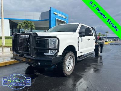 Used 2023 Ford F-350 XL Crew Cab 4x4, Flatbed Truck for sale #A4537B - photo 1