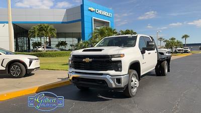 New 2024 Chevrolet Silverado 3500 Work Truck Crew Cab 4x4, 9' 4" CM Truck Beds RD Model Flatbed Truck for sale #NC4549 - photo 1