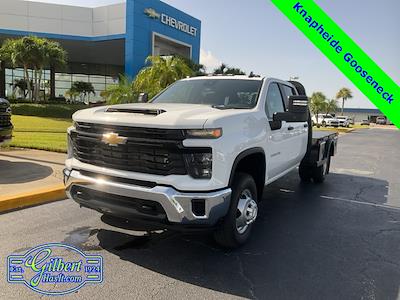 2024 Chevrolet Silverado 3500 Crew Cab 4x4, Knapheide PGTC Gooseneck Flatbed Truck for sale #NC4890 - photo 1