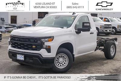 New 2024 Chevrolet Silverado 1500 Work Truck Regular Cab 2WD, Cab Chassis for sale #241515 - photo 1