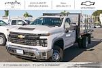 New 2025 Chevrolet Silverado 3500 Work Truck Regular Cab RWD, 12' Morgan Truck Body Prostake Stake Bed for sale #250134 - photo 1