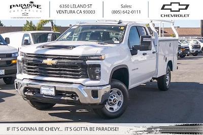 New 2025 Chevrolet Silverado 2500 Work Truck Double Cab 2WD, 8' 2" Royal Truck Body Service Body Service Truck for sale #250291 - photo 1