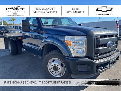 Used 2015 Ford F-350 XL Regular Cab RWD, Flatbed Truck for sale #P0834 - photo 1