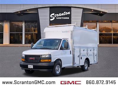 New 2024 GMC Savana 3500 Work Van 4x2, 12' Dejana Truck & Utility Equipment DuraCube Max Service Utility Van for sale #R9638 - photo 1