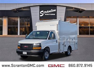 New 2024 GMC Savana 3500 Work Van 4x2, 12' Dejana Truck & Utility Equipment DuraCube Max Service Utility Van for sale #R9724 - photo 1