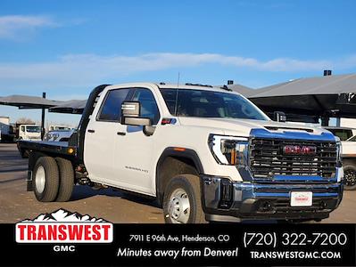 2025 GMC Sierra 3500 Crew Cab 4WD, Flatbed Truck for sale #G250121 - photo 1