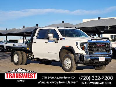 2025 GMC Sierra 3500 Crew Cab 4WD, Flatbed Truck for sale #G250129 - photo 1