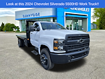 New 2024 Chevrolet Silverado 5500 Work Truck Regular Cab 4x2, Knapheide Heavy-Hauler Junior Flatbed Truck for sale #903943 - photo 1