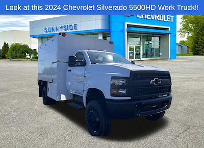 2024 Chevrolet Silverado 5500 Regular Cab DRW 4x4, Arbortech Chipper Truck for sale #903954 - photo 1