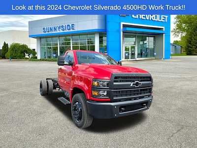 2024 Chevrolet Silverado 4500 Regular Cab DRW 4x2, Cab Chassis for sale #904137 - photo 1