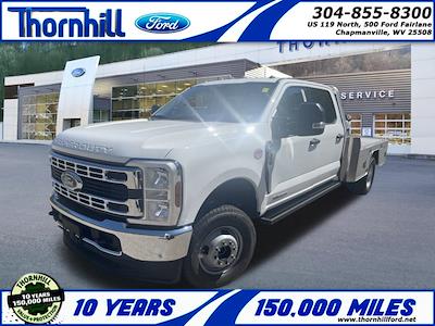 New 2024 Ford F-350 XLT Crew Cab 4WD, Flatbed Truck for sale #24F524 - photo 1