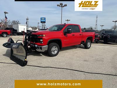 2024 Chevrolet Silverado 2500 Double Cab 4x4, BOSS DXT Plows Plow Truck for sale #241117 - photo 1