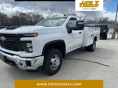 New 2024 Chevrolet Silverado 3500 Work Truck Regular Cab 4x4, Knapheide Steel Service Body Service Truck for sale #241422 - photo 1