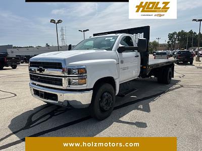 New 2024 Chevrolet Silverado 5500 Work Truck Regular Cab RWD, Flatbed Truck for sale #241828 - photo 1