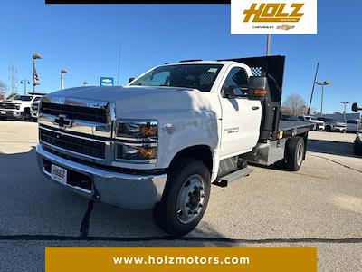 New 2024 Chevrolet Silverado 4500 Work Truck Regular Cab RWD, Flatbed Truck for sale #241995 - photo 1