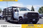 New 2023 Chevrolet Silverado 5500 Work Truck Regular Cab RWD, Royal Truck Body Stake Bed for sale #P0528 - photo 1