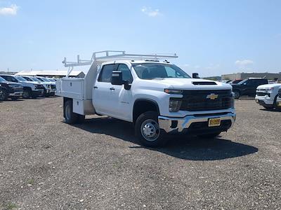 New 2024 Chevrolet Silverado 3500 Work Truck Crew Cab RWD, 9' Harbor Standard Contractor Body Contractor Truck for sale #CC240505 - photo 1