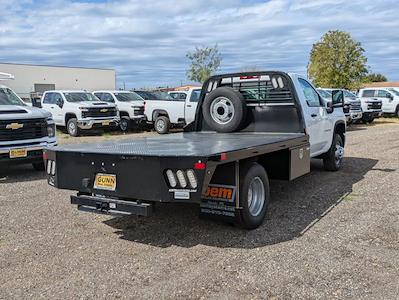 New 2024 Chevrolet Silverado 3500 Work Truck Regular Cab RWD, 11' 4" CM Truck Beds RD Model Flatbed Truck for sale #CC240562 - photo 2