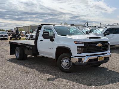 New 2024 Chevrolet Silverado 3500 Work Truck Regular Cab RWD, 11' 6" Knapheide PGTB Utility Gooseneck Flatbed Truck for sale #CC240585 - photo 1