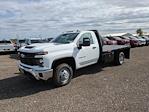 New 2024 Chevrolet Silverado 3500 Work Truck Regular Cab RWD, 11' 6" Knapheide PGTB Utility Gooseneck Flatbed Truck for sale #CC240585 - photo 7