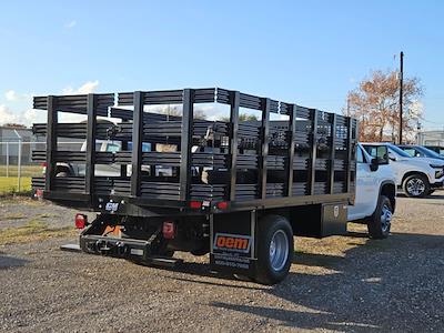 New 2024 Chevrolet Silverado 3500 Work Truck Regular Cab RWD, 12' CM Truck Beds PL Model Flatbed Truck for sale #CC240620 - photo 2