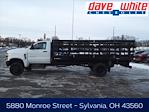 2023 Chevrolet Silverado 4500 Regular Cab DRW 4x4, Wabash Platform Truck Stake Bed for sale #231912 - photo 1