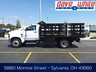 2023 Chevrolet Silverado 5500 Regular Cab DRW 4x2, SH Truck Bodies Stake Bed for sale #232036 - photo 1