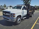 2023 Chevrolet Silverado 5500 Regular Cab DRW 4x2, SH Truck Bodies Stake Bed for sale #232036 - photo 9