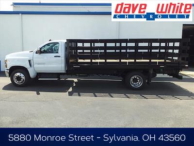 New 2023 Chevrolet Silverado 6500 Work Truck Regular Cab 4x2, Wabash Platform Truck Stake Bed for sale #232038 - photo 1