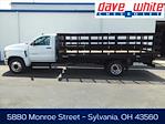 New 2023 Chevrolet Silverado 6500 Work Truck Regular Cab 4x2, Wabash Platform Truck Stake Bed for sale #232038 - photo 1