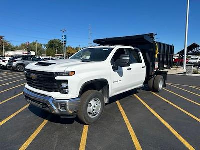 New 2024 Chevrolet Silverado 3500 Work Truck Crew Cab 4x4, 12' Reading Landscaper SL Landscape Dump for sale #242098 - photo 1