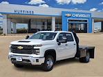 New 2024 Chevrolet Silverado 3500 Work Truck Crew Cab 4WD, Knapheide PGTB Utility Gooseneck Flatbed Truck for sale #24CF1309 - photo 3