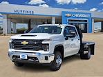 New 2024 Chevrolet Silverado 3500 Work Truck Crew Cab 4WD, 9' 6" Knapheide PGTB Utility Gooseneck Flatbed Truck for sale #24CF1411 - photo 3