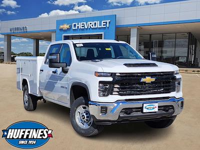 New 2024 Chevrolet Silverado 2500 Work Truck Crew Cab RWD, 8' 2" Royal Truck Body Service Body Service Truck for sale #24CF1463 - photo 1