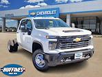 New 2024 Chevrolet Silverado 3500 Work Truck Crew Cab 4WD, 9' Cab Chassis for sale #24HD0127 - photo 1