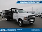 New 2023 Chevrolet Silverado 5500 Work Truck Regular Cab RWD, Knapheide Value-Master X Stake Bed for sale #CQ97499 - photo 1