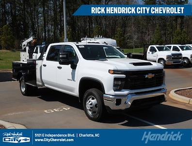 2024 Chevrolet Silverado 3500 Crew Cab RWD, CM Truck Beds TM Deluxe Flatbed Truck for sale #CR04496 - photo 1