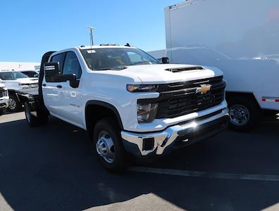 New 2024 Chevrolet Silverado 3500 Work Truck Crew Cab 4WD, 9' 6" Knapheide PGTB Utility Gooseneck Flatbed Truck for sale #CR52235 - photo 2