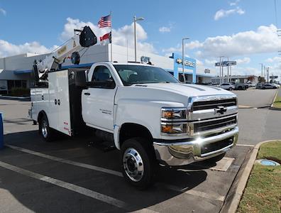 2023 Chevrolet Silverado 6500 Regular Cab DRW 4WD, Palfinger PAL Pro 43 Crane Body for sale #FQ85534 - photo 1