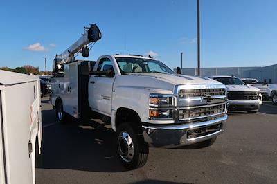 2023 Chevrolet Silverado 6500 Regular Cab DRW 4WD, Palfinger PAL Pro 43 Crane Body for sale #FQ85734 - photo 1