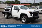 Used 2022 Chevrolet Silverado 3500 Work Truck Regular Cab 4WD, Flatbed Truck for sale #P19602 - photo 1