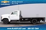 New 2023 Chevrolet Silverado 5500 Work Truck Regular Cab RWD, CM Truck Beds RD Model Flatbed Truck for sale #15377 - photo 5