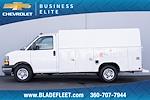 New 2023 Chevrolet Express 3500 RWD, 11' Reading Aluminum CSV Service Utility Van for sale #15843 - photo 2