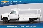 New 2023 Chevrolet Silverado 5500 Work Truck Regular Cab 4x4, 12' Scelzi CTFB Contractor Truck for sale #16048 - photo 10