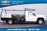 New 2024 Chevrolet Silverado 3500 Work Truck Regular Cab 4x4, 11' 4" CM Truck Beds Contractor Truck for sale #16378 - photo 6