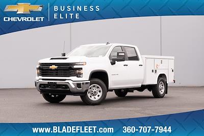 New 2024 Chevrolet Silverado 3500 Work Truck Crew Cab 4x4, 8' 2" Reading SL Service Body Service Truck for sale #16445 - photo 1