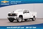 New 2024 Chevrolet Silverado 3500 Work Truck Crew Cab 4x4, 8' 2" Reading SL Service Body Service Truck for sale #16445 - photo 1